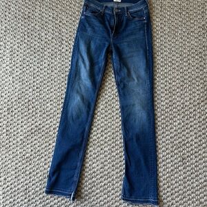 MOTHER Indigo Denim Jeans